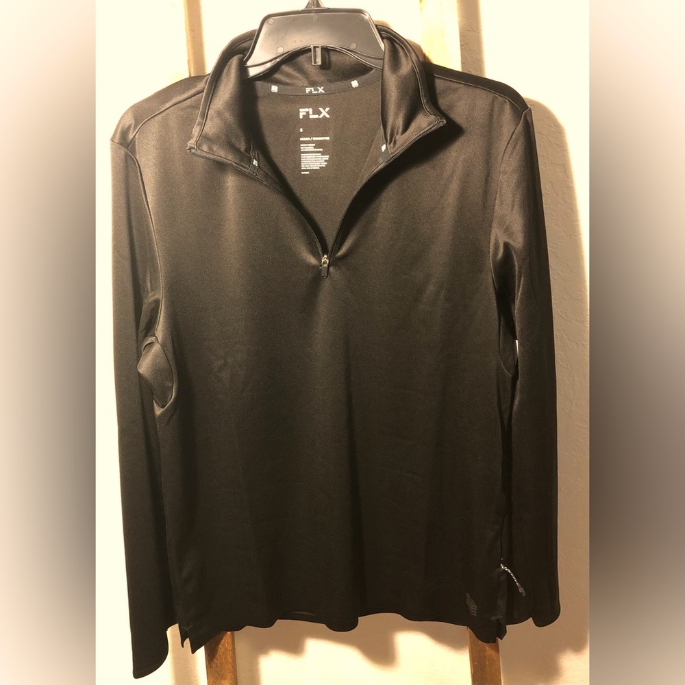 NWT FLX Lightweight Workout Quarter Zip Jacket Size Small